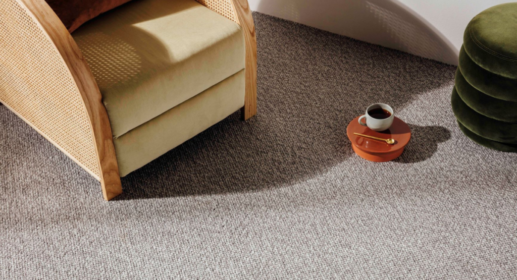 Wool carpeting installed in a Southland home